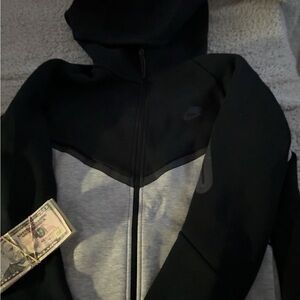 Nike Two-Tone Black and Gray Jacket